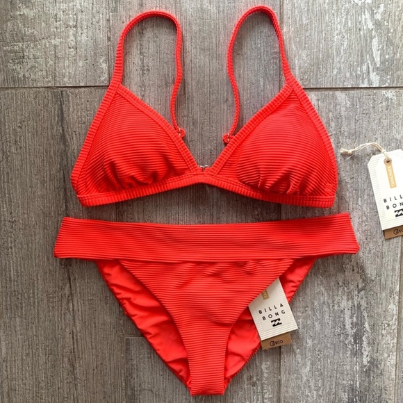 🔥🔥BILLABONG - TANLINES TRIANGLE TROPIC SET🔥🔥 - Picture 3 of 11